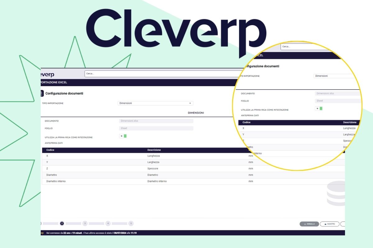 Cleverp: L'Import Excel che rivoluziona l'inserimento dati e l'efficienza nel Tuo ERP